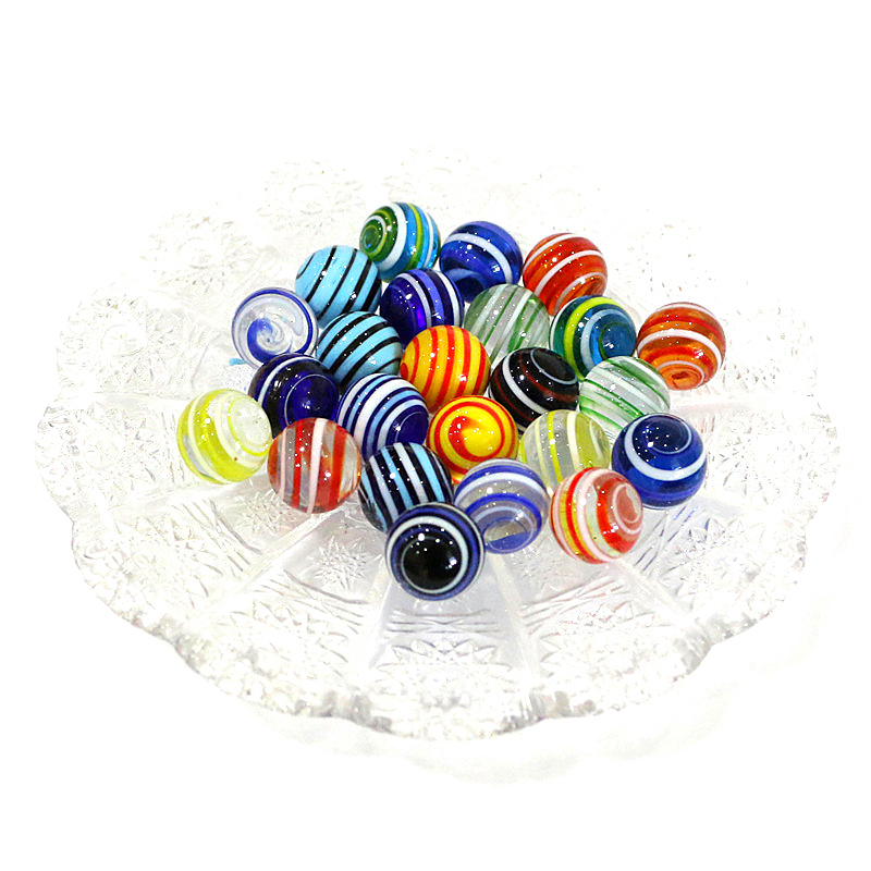 Bonsai Garden Game - 6pcs 16mm New Custom Murano Glass