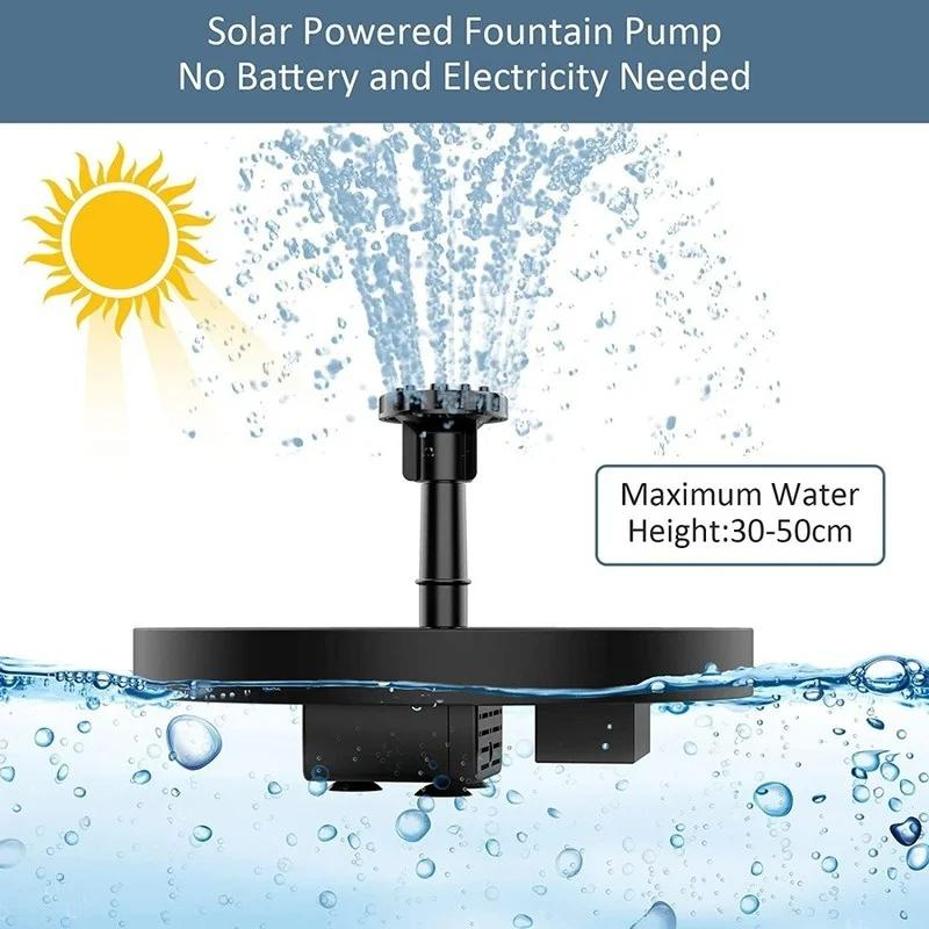 Water Source Mini Solar Water  - Bonsai Garden Fountain recension och pris