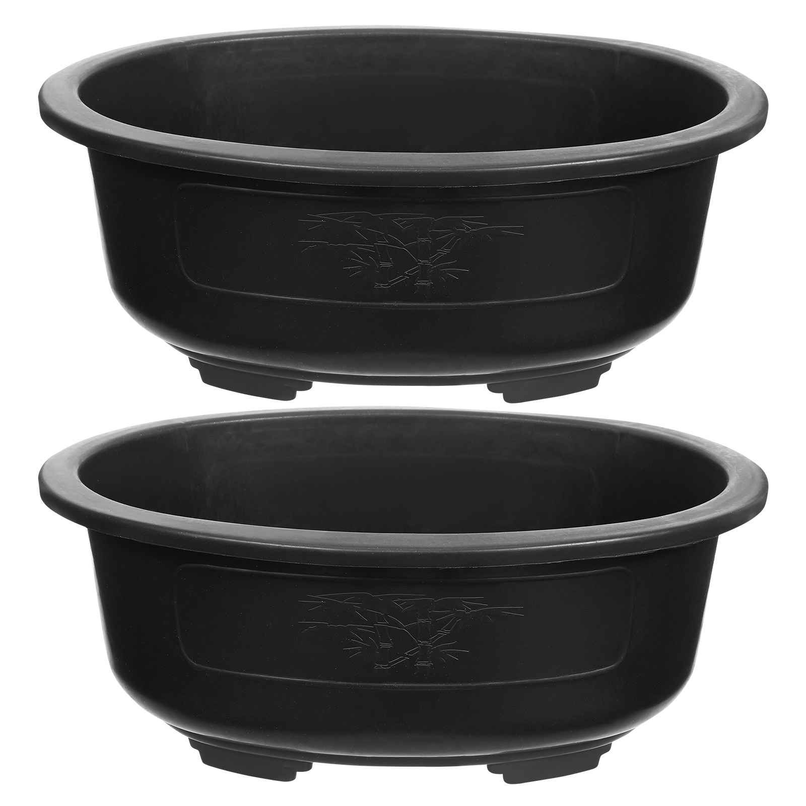 2Pcs Large Oval Flowerpot Plas - Bonsai Vertical Garden recension och pris