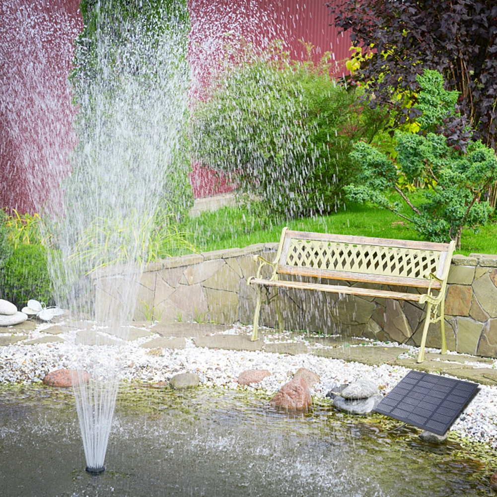 Solar Fountain with 6 Nozzles  - Bonsai Garden Fountain recension och pris