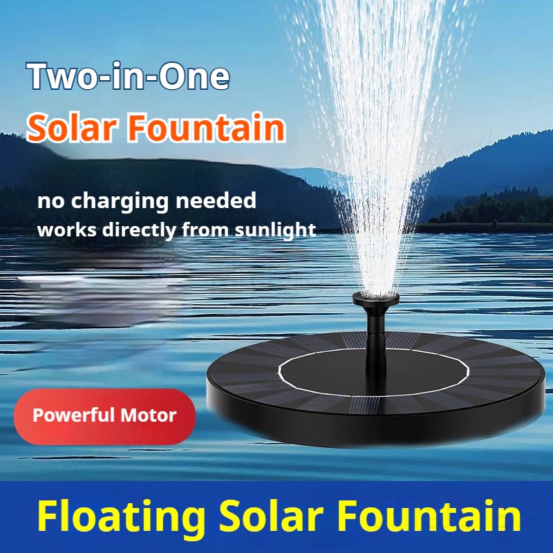 Solar Fountain Pump, 13cm | No - Bonsai Garden Fountain recension och pris