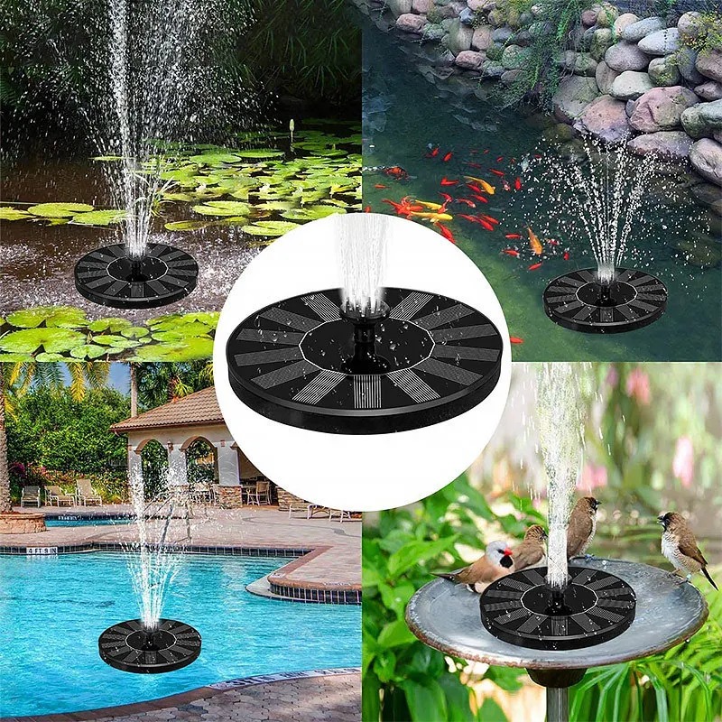 Solar Fountain Pump, 13cm | No - Bonsai Garden Fountain recension och pris