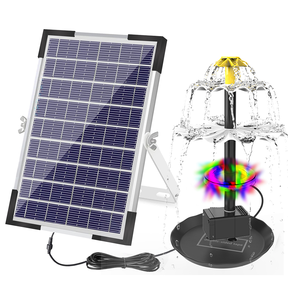 Solar Fountain Pump for Bird B - Bonsai Garden Fountain recension och pris