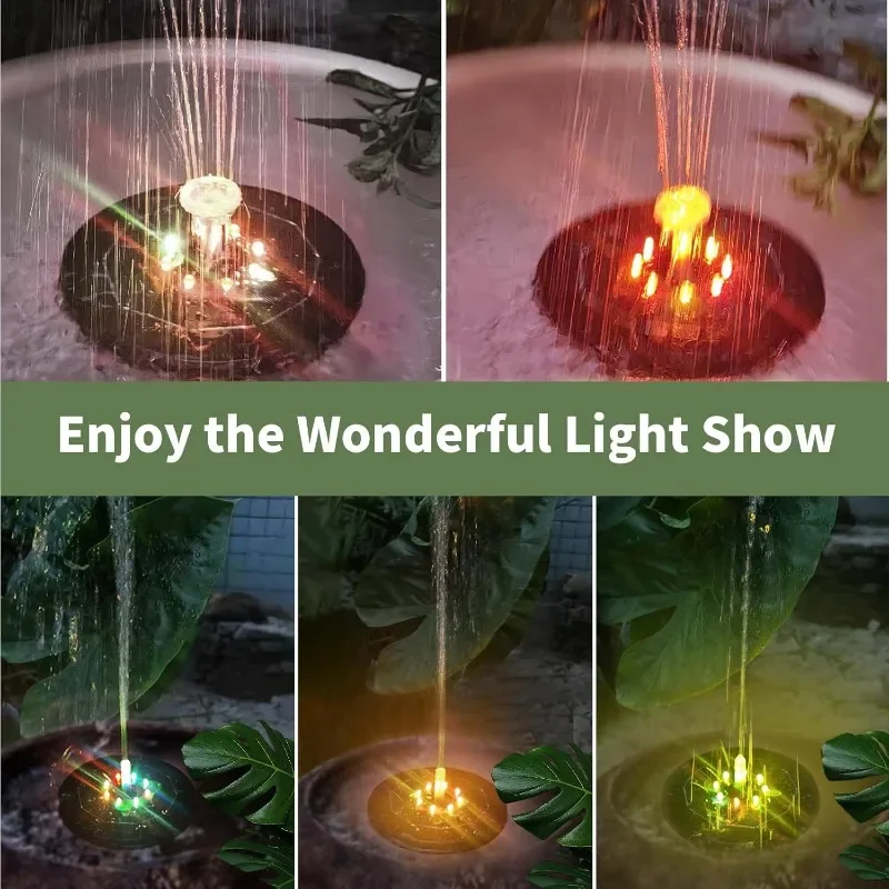 Fountain Light 7 Colors LED Li - Bonsai Garden Fountain recension och pris
