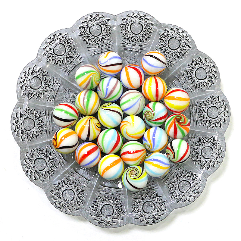 6pcs Handmade Rare Marbles Gla - Bonsai Garden Game recension och pris