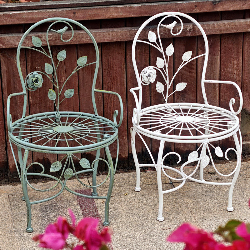 Iron Rose Flower Stand Stool V - Bonsai Vertical Garden recension och pris