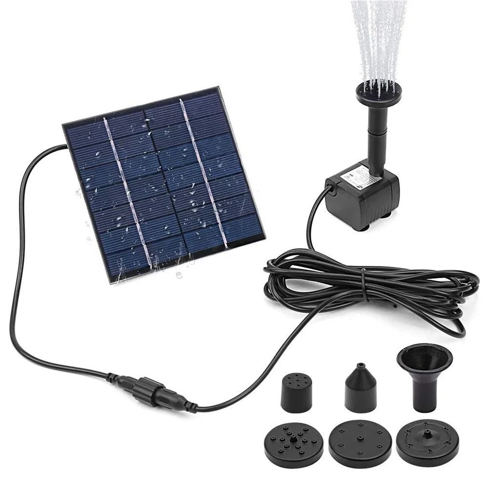 1.4W Mini Solar Fountain Pump  - Bonsai Garden Fountain recension och pris