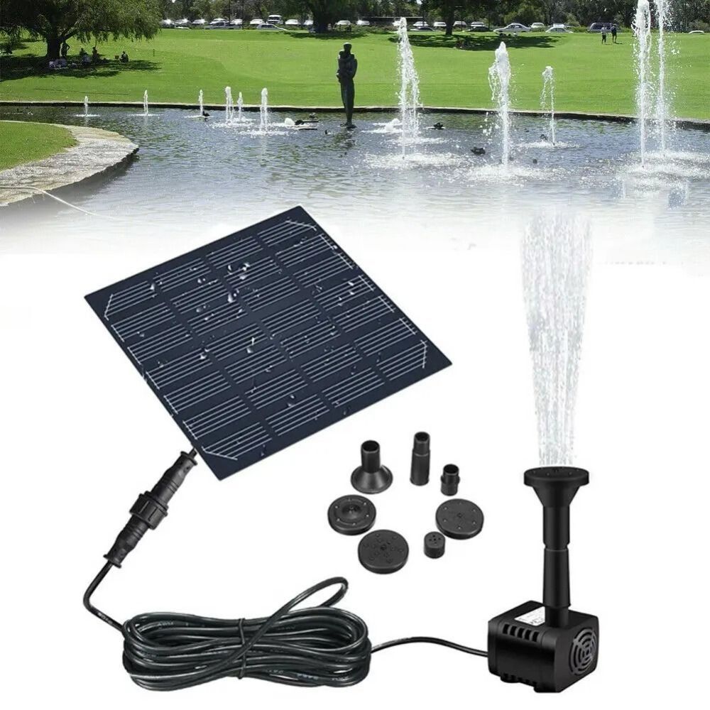 1.4W Mini Solar Fountain Pump  - Bonsai Garden Fountain recension och pris
