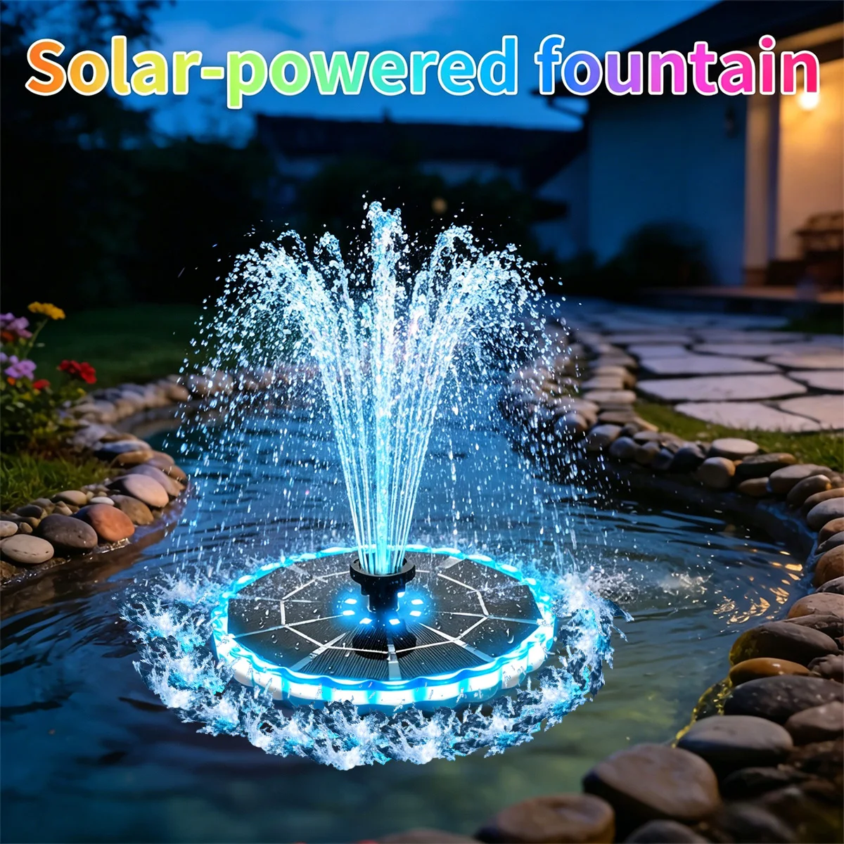 3.5W Outdoor Solar Fountain fo - Bonsai Garden Fountain recension och pris