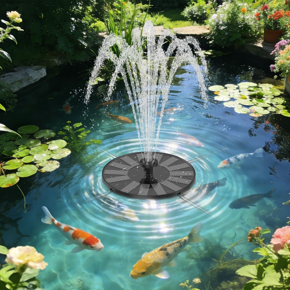 New 1.4W Solar Fountain Stable - Bonsai Garden Fountain recension och pris