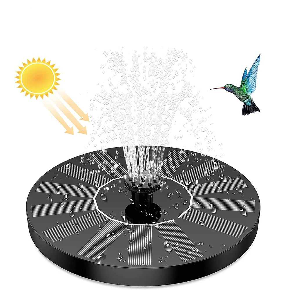 13cm Floating Solar Panel Sola - Bonsai Garden Fountain recension och pris