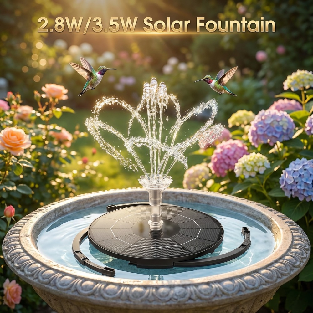 Solar Fountain Pump,DIY Water  - Bonsai Garden Fountain recension och pris