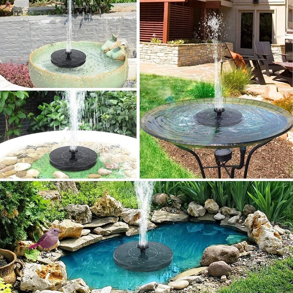 Solar - Powered Floating Fount - Bonsai Garden Fountain recension och pris