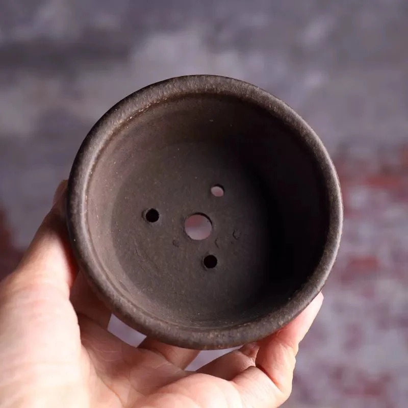 Ceramic Circle Bowl Bonsai Pot - Bonsai Vertical Garden recension och pris