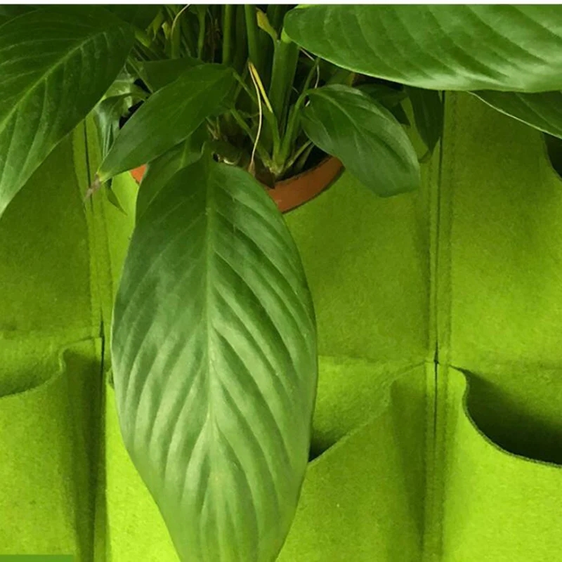 Wall Hanging Planting Bag Mult - Bonsai Vertical Garden recension och pris